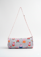 Kids Duffle Bag-assorted-0-12 Years and Free Size Peppa Pig Quilted Barrel Design