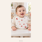 Premium Muslin Bibs - 0-6 Months