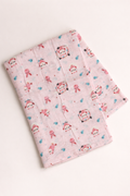 Pack of 5 - Muslin New born Baby Bath Towel - Soft Cotton Absorbent Multi color (75x150 cm)