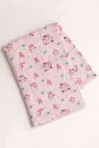 Pack of 5 - Muslin New born Baby Bath Towel - Soft Cotton Absorbent Multi color (75x150 cm)