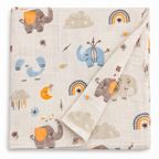 Premium Muslin Crinkled Swaddle - 100 x 100 cm